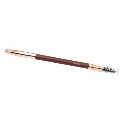 1pcs Eyebrow Pencil Longlasting Waterproof Durable Liner Eyebrow 5 Colors to Choose (Gray -4#)