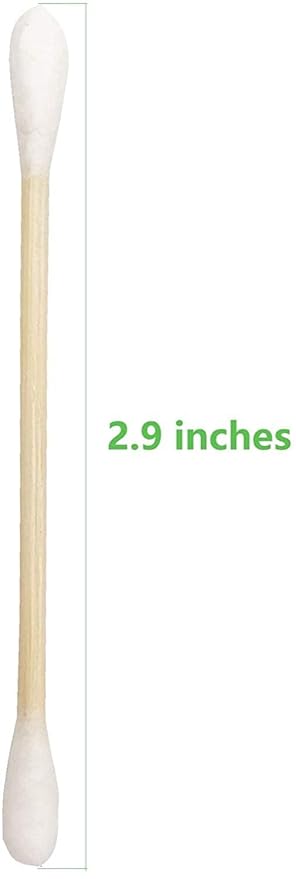 Bamboo cotton swabs, wooden cotton