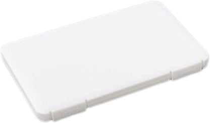 Masks Organizer, False Eyelashes Storage Box Portable,Face Masks Plastic Case Storage Box (White)