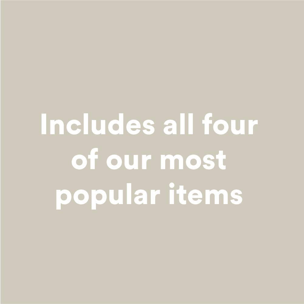 Camille Beckman Essentials Gift Basket, French Vanilla, Glycerine Hand Therapy 6 oz, Silky Body Cream 13 oz, Hand and Shower Cleansing Gel 13 oz, Glycerine Soap 3.5 oz