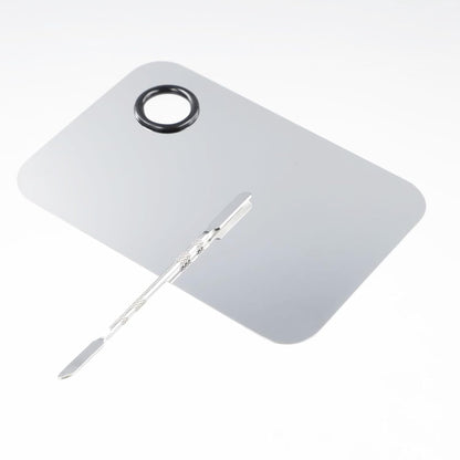 Make Up Spatula Tool Including Makeup Mixing Palette, Spatula Brush, Powder Puff, Color Stick, Makeup Accessories Set for Mixing and Save Cosmetics