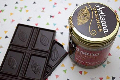 Artisana Organics Raw Pecan Butter with Cashews - No Sugar Added, Just Two Ingredients - Vegan, Paleo and Keto Snack, 1.06oz Pouches (10 Pack)