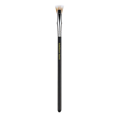 Bdellium Tools Professional Makeup Brush - Maestro Series 730 Bent Mascara Fan - With Soft Synthetic Fibers, For Applying Mascara (Black, 1pc)