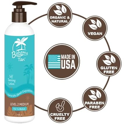 Organic Self Tanner Lotion - Realistic