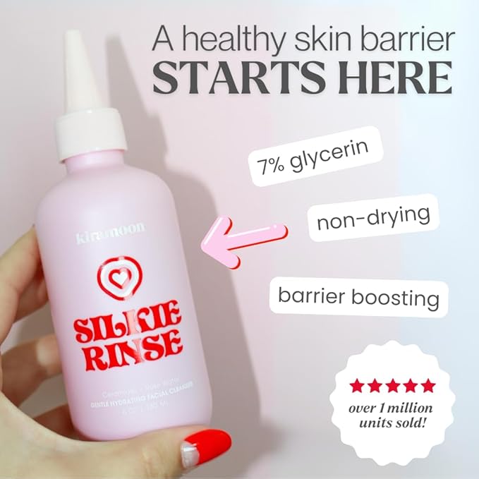 Face wash silkie rinse hydrating