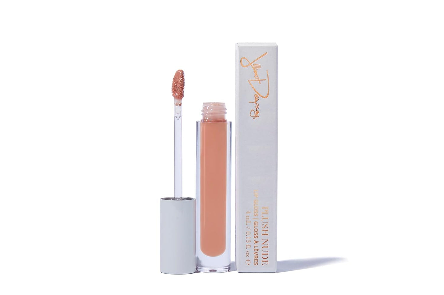 Jillian Dempsey Lip Gloss: Enhance, Hydraten & Smooth Lips with Firming & Plumping Benefits, Vegan, 12ml | Plush Nude