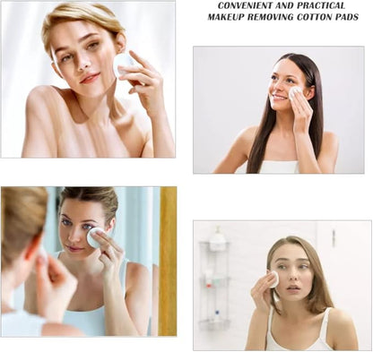 Premium cotton rounds for face