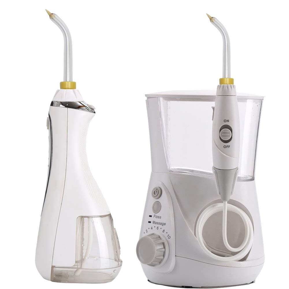 Flosser Replacement Tips Compatible with Waterpik Water Flosser Reach Flosser Refill Heads Replacement Heads, Compatible with Waterpik Oral Irrigator & Dental Flosser (Pocket Tips)