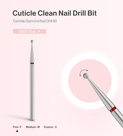 Melodysusie 1.8mm ball shape cuticle