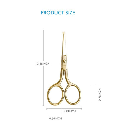 Livingo professional nose hair scissors,