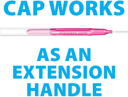 Piksters Interdental Brushes, 40 pk, Size 00, Interdental Tooth Brush for Extremely Tight Gaps, Gum Soft Bristles for Plaque Removal, Safe for Braces