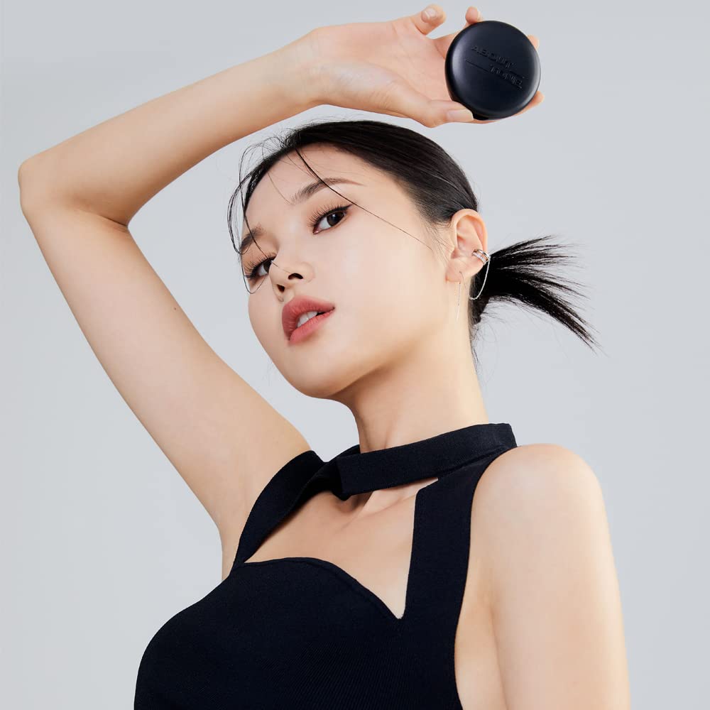 Blur Powder Pact 0.32oz - Pressed Powder Compact with Mirror and Puff Makeup Setting Finishing Blurring Natural Translucent Lightweight Face Sebum Oil Control Vegan Formula (04 TAN)