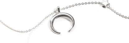 Bohemia Necklace with Pentagram Crescent star Pendant Boho Necklaces Chain Jewelry For Woman and Girls