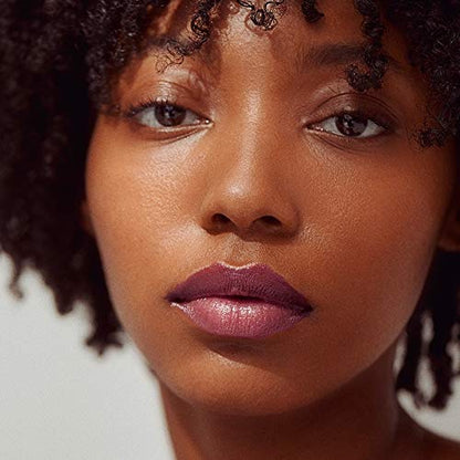 Henné Organics Luxury Lip Tint - Moisturizing, Sheer Natural Color - Muse (Berry Mauve)