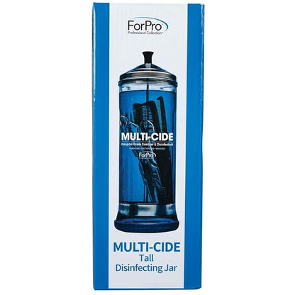 ForPro Multi-Cide Tall Glass Jar,