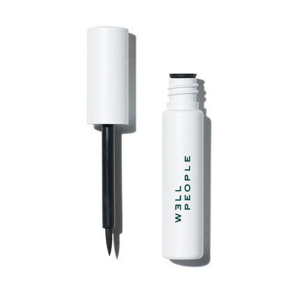 Well People Fresh Lines Liquid Eyeliner, Longwear Liquid Eyeliner For Precise Lines, Hydrating & Smudge-resistant Formula, Vegan & Cruelty-free, Black