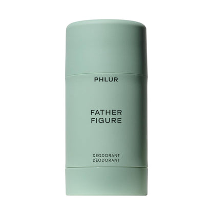 PHLUR Father Figure Natural Deodorant - 48 Hour Odor Protection Baking Soda Free & Aluminum Free Deodorant - Salicylic Acid, Arrowroot Powder & Tamanu Oil - No Residue or Irritation