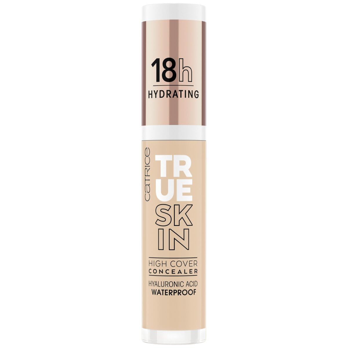 Catrice | True Skin High Cover Concealer (015 | Warm Vanilla) | Waterproof & Lightweight for Soft Matte Look | With Hyaluronic Acid & Lasts Up to 18 Hours | Vegan, Cruelty Free
