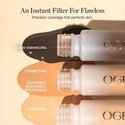 Ogee Complexion Perfecting Under Eye Concealer - Certified Organic Full Coverage Concealer - Buildable Coverage - LARCH 2.25C - Light Tan (Pink Undertones)
