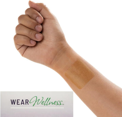 All Day Trio - Unwind, Drift & Clarity Film Patches - Topical Patches for Calm, Focus & Sleep Support - Long-Lasting Effect – 12 Pack