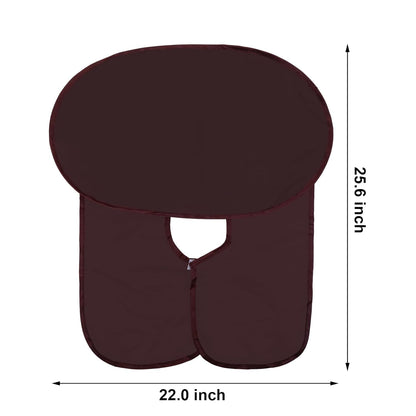 Beard Bib, Beard Apron Foldable Multi-Purpose Shaving Bib, Beard Bib Apron for Men for All Men'S Gifts(khaki)