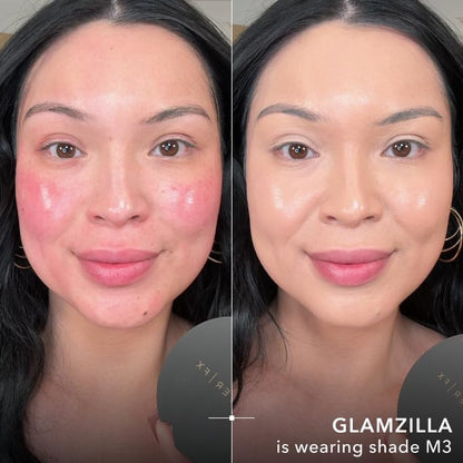 COVER FX Total Cover Cream Foundation - Shade M3 - Buildable Coverage - Natural Finish - Oil-Free - Sweat-Proof