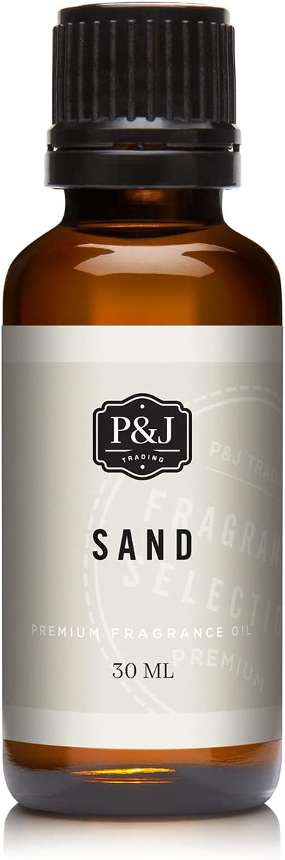 P&J Trading - Sand Scented Oil 30ml - Fragrance Oil for Candle Making, Soap Making, Diffuser Oil