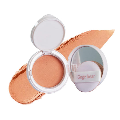Air Cushion Blush,Wearing Skin Tint Blush Makeup for Cheeks,Smudge Proof, Natural-Looking, Dewy Finish,Easy to Apply and Create a Natural Flush