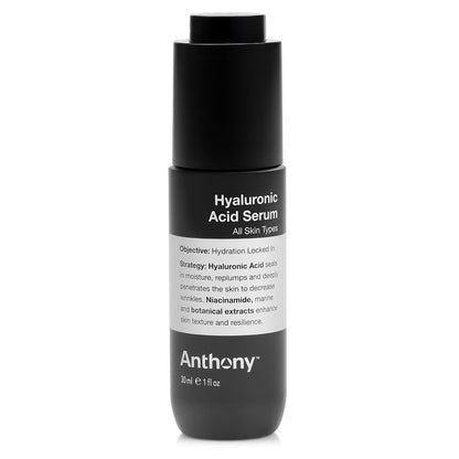 Anthony Hyaluronic Acid Serum – Hydrating Face Serum with Dual Hyaluronic Acid, Coconut Water & Niacinamide – Lightweight, Non-Greasy Formula for All Skin Types – 1 oz