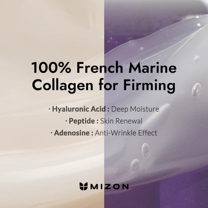 MIZON Collagen Power Firming Eye Cream, Collagen, Anti-wrinkle, elastin booster, Moisturizing, skin elasticity with Hyaluronic Acid. (25ml, 0.84 FL oz)