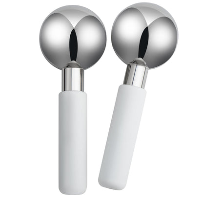 Floraison Unbreakable Stainless Steel Magic Cooling Beauty Facial Sticks for Face, Neck & Body Cryo Sticks & Cold Roller for face Puffiness & Wrinkles, Wine-Chilling Wands