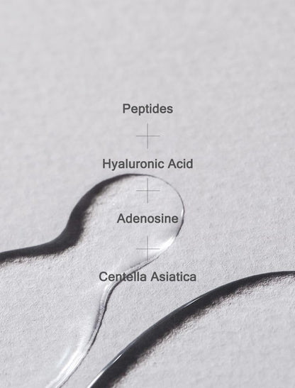 MIZON Peptide 500 Ampoule Peptides Adenosine Hyaluronic Acid Centella Asiatica Skin Elasticity Moisturizing Collagen Booster Korean Serum (1.01 fl. oz)