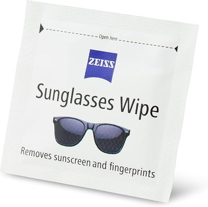 ZEISS Pre Moistened Sunglasses Cleaning Wipes 120 Count