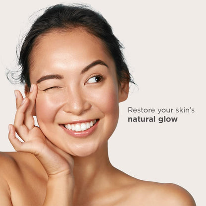 Hanskin Glow Skin On The Go Kit, Set of 4, Essential Travel Skincare Set for Glowing & Nourishing Skin on the Plane, Powder Cleanser Skin Essence and Facial Serum Cleansing Balm