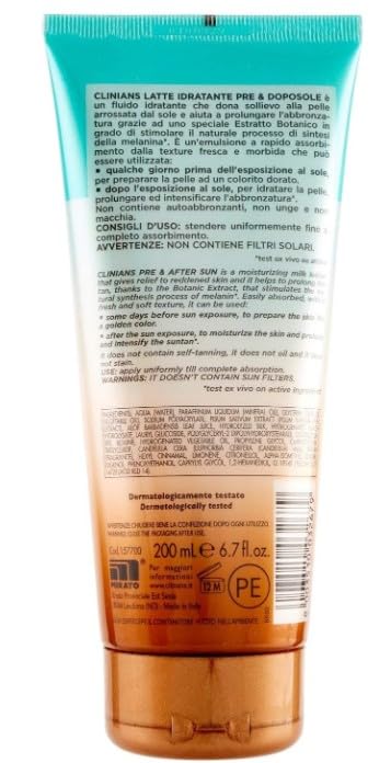 CLINIANS Pre and After Sun