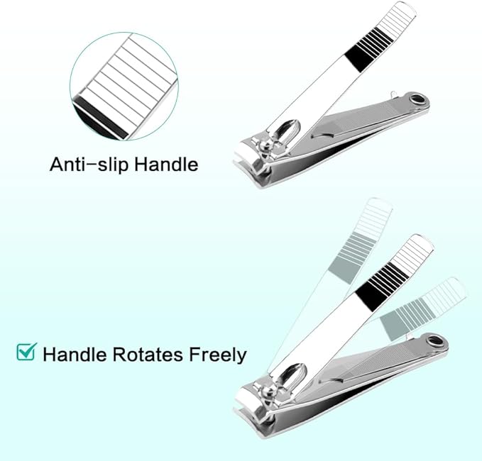 Nail clippers, 8 pcs toenail
