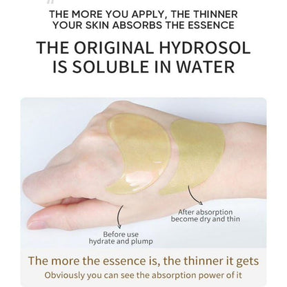 24k Under Eye Patches - 30 Pairs - Under Eye Mask for Eye Care,Hydrating Moisturizing Eye Mask Patch Under Eye Patches for Dark Circles and Puffiness (Avacado)