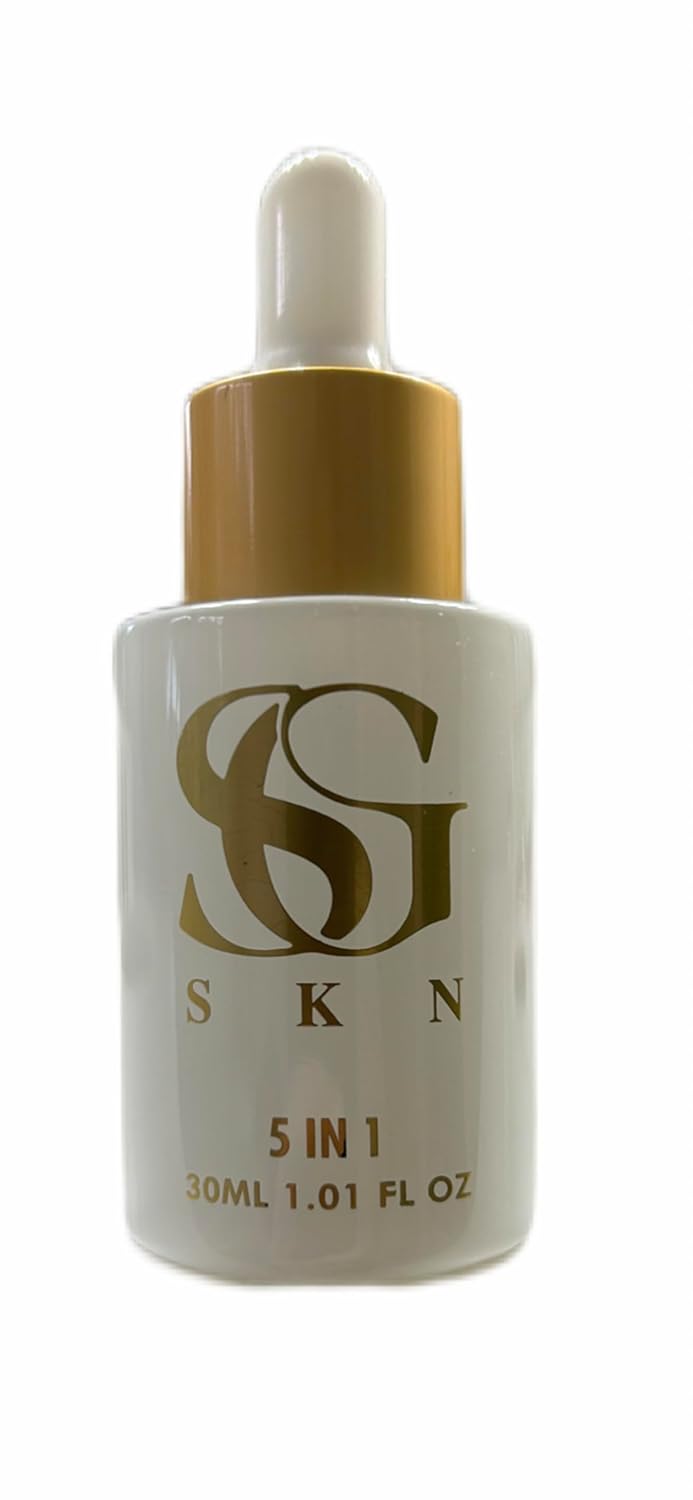 Collagen Serum 5-in-1 Revitalize Your Skin - Collagen Serum for Face Hydrate and Brighten with Vitamin C, E, Hyaluronic Acid and Niacinamide - Collagen Face Serum for Women & Men