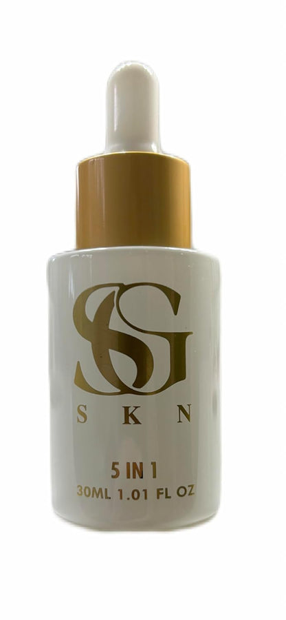 Collagen Serum 5-in-1 Revitalize Your Skin - Collagen Serum for Face Hydrate and Brighten with Vitamin C, E, Hyaluronic Acid and Niacinamide - Collagen Face Serum for Women & Men