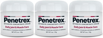 Penetrex Joint & Muscle Therapy - Soothing Comfort for Back, Neck, Hands, Feet - Premium Whole Body Rub with Arnica, Vitamin B6 MSM & Boswellia - 2oz 3-Pack
