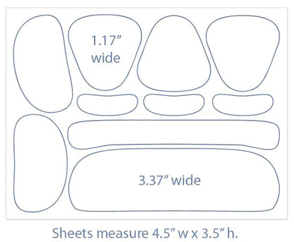 Smoothies variety wrinkle patches for