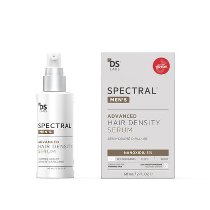 DS Labs Spectral Men’s Hair Density Serum (formerly Spectral.DNC-N), 60mL - Lightweight Leave-In for Fuller Looking, Thicker Looking Hair, Fast Absorbing, Non-Greasy, For All Hair Types