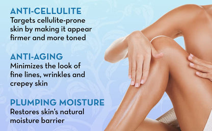 Arganatural Retinol Body Lotion with Vitamin E & Collagen – Skin Firming, Skin tightening, and Anti-Aging Cream. All in One Body Lotion for Women.