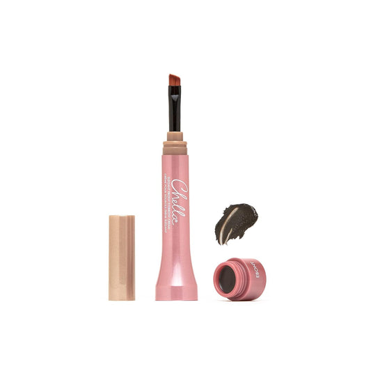 Chella Eyebrow Cream, Elegant Ebony - Vegan, Cruelty Free, Paraben Free, Gluten Free Eyebrow Pomade Makeup - Long Wearing, Velvet Consistency, Water Resistant