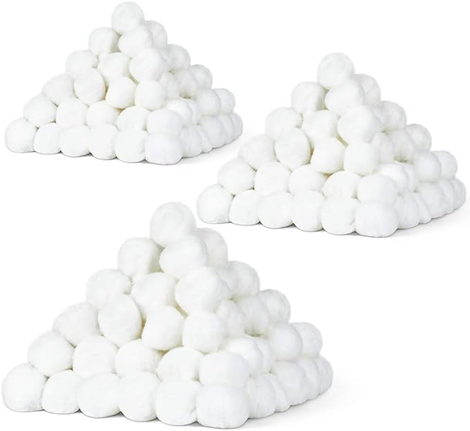 Decorrack 300 small cotton balls