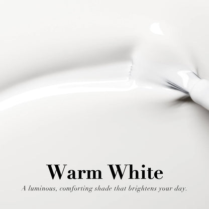 AZUREBEAUTY Warm White Nail Polish – Quick Dry, Long-Lasting, Natural Glossy Finish for DIY Manicure & Nail Art, Salon Quality, 10ml for Women