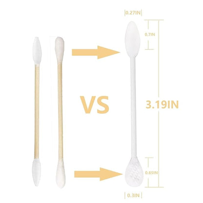 Paper stick thick cotton swabs