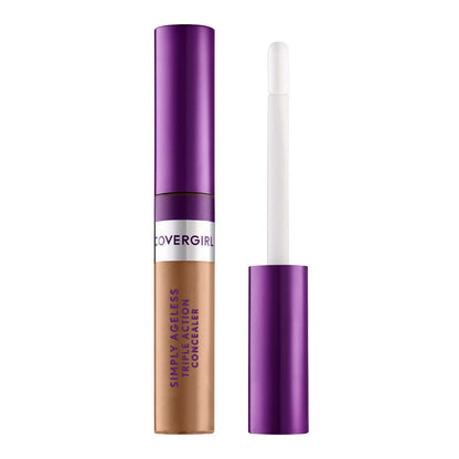 COVERGIRL Simply Ageless Triple Action Concealer, Soft Sable, Shelf Pack of 2