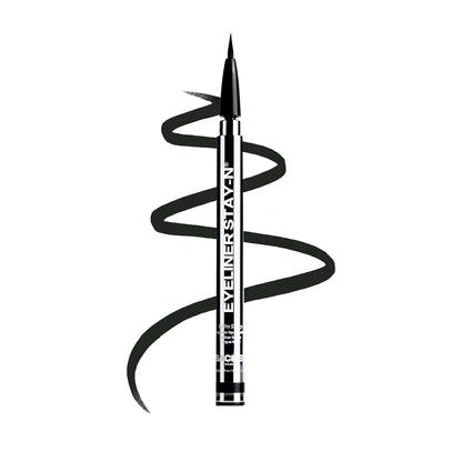 Sacheu Liquid Eyeliner STAY-N Long Wear Waterproof Eyeliner Pen with Ultra-Precise 360° Flexible Tip — Smudge-Proof Vegan & Cruelty-Free Eye Makeup, Eye’m Sharp