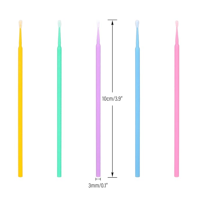 G2plus 500pcs micro cotton swabs,